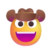 Emoticon Cowboy
