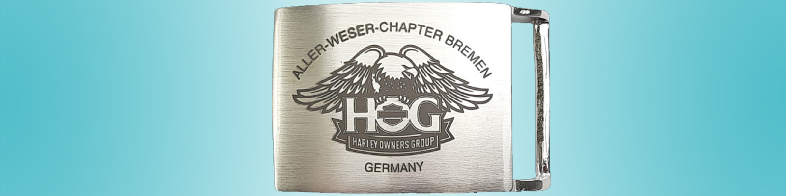 Custom Logo Belt Buckle with Laser engraved|Buckle.de