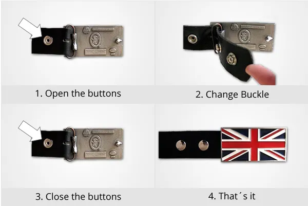 How to easily change your belt buckle