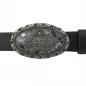 Preview: Design Belt Buckle Crown with rhinestones - with belt