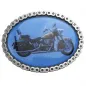 Preview: Custom Photo Belt Buckle Oval Chain