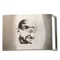 Preview: Belt Buckle Mahatma Gandhi laser engraved