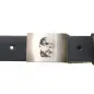 Preview: Belt Buckle Mahatma Gandhi laser engraved with belt