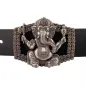 Preview: Design Belt Buckle Ganesha Hindu deity - with belt