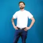 Preview: Gürtelschnalle Shure Mikrofon am Körper