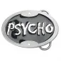 Preview: Gürtelschnalle Psycho