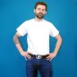 Preview: Gürtelschnalle Elektriker am Körper