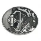 Preview: Belt buckle indian horse with feather back