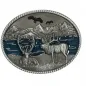 Preview: Belt Buckle Two Deer in natural landscape