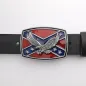 Preview: Belt Buckle Southern Flag with Eagle with belt