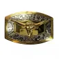 Preview: Belt Buckle Western Buffalo Skull gold