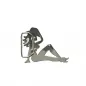 Preview: Belt Buckle Silver Lady with cowboy hat back