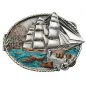 Preview: Guertelschnalle Segelschiff