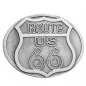 Preview: Gürtelschnalle Route 66 Road Sign