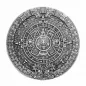Preview: Gürtelschnalle Aztekenkalender