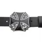 Mobile Preview: Buckle Skull Iron Cross with belt