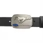Preview: Gürtelschnalle Ford Mustang silber/blau mit Gürtel