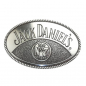 Preview: Belt Buckle Jack Daniels (TM), oval, silver