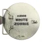 Preview: Gürtschnalle White Zombie Rückseite