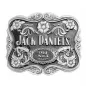 Preview: Belt Buckle Jack Daniels (TM), silver/black