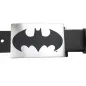 Preview: Belt Buckle Batman black/silver with belt