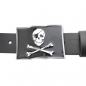 Preview: Buckle Pirate Flag with belt
