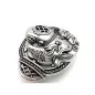 Preview: Design Belt Buckle Diver with rhinestone - from the side