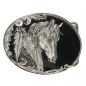 Preview: Belt Buckle Horse Head Diamond Cut