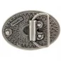 Preview: Design Belt Buckle Hopi pink turquoise - back