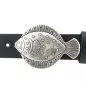 Preview: Design Belt Buckle Halibut - with belt