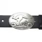 Preview: Design Belt Buckle Kangaroo from Umjubelt with belt