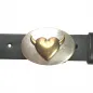 Preview: Design Belt Buckle Devils Heart with belt