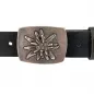 Preview: Design Belt Buckle Gentian from Umjubelt - with belt