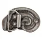 Preview: Design Belt Buckle Hawaii silver from Umjubelt back