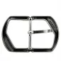 Preview: Design Belt Buckle Campo silver from Umjubelt - back