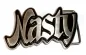 Preview: Gürtelschnalle Nasty