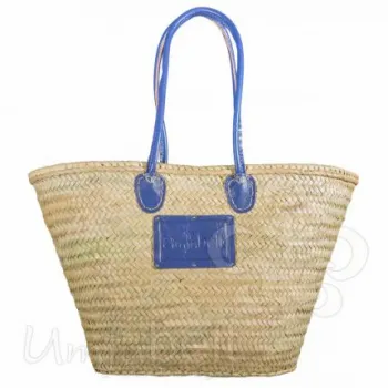 Design Korbtasche Elba lila - Handarbeit von Umjubelt