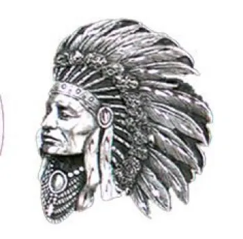 Bolotie Indianerkopf