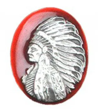 Bolotie Indianerkopf