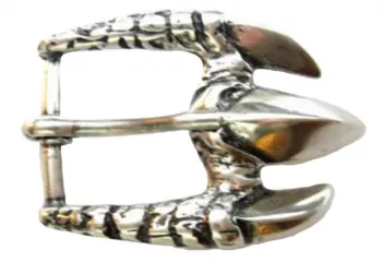 Thorn Buckle Claw, cast pewter, color: silver