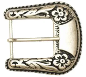 Thorn Buckle Western Style, cast pewter, color: silver