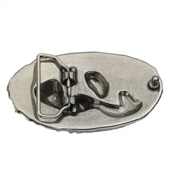 Belt Buckle Frog Prince back