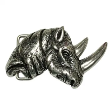 Design Belt Buckle Rhino