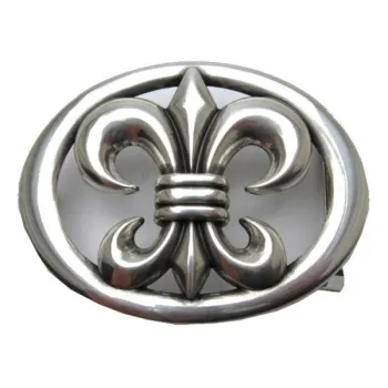 Design Buckle Fleur de Lis