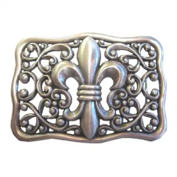 Design Buckle Lily Cross