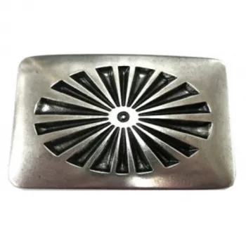 Designer Belt Buckle Sun