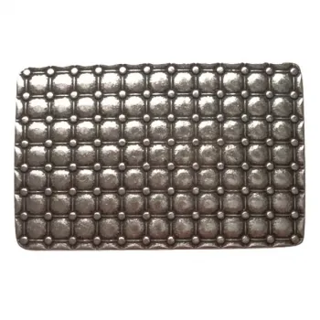 Design Belt Buckle Pixel with a grid pattern
