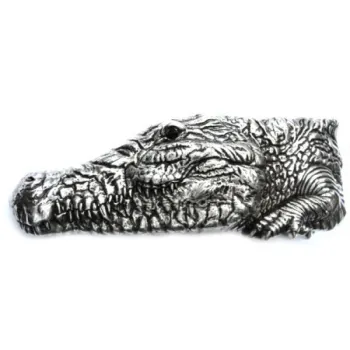 Designer-Gürtelschnalle Alligator