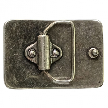 Preview: Custom Photo Belt Buckle Rectangle back