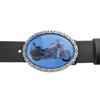 Gürtelschnalle Motorrad